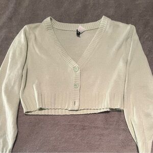 Sage Green Cardigan